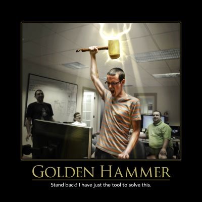 Golden Hammer - Stand back! I have just the tool to solve this.