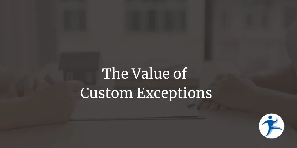The Value of Custom Exceptions